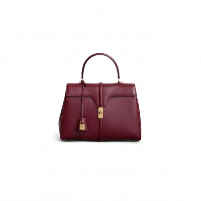 CELINE MEDIUM 16 IN SATINATED CALFSKIN 187373BEY (32*23.5*13cm)